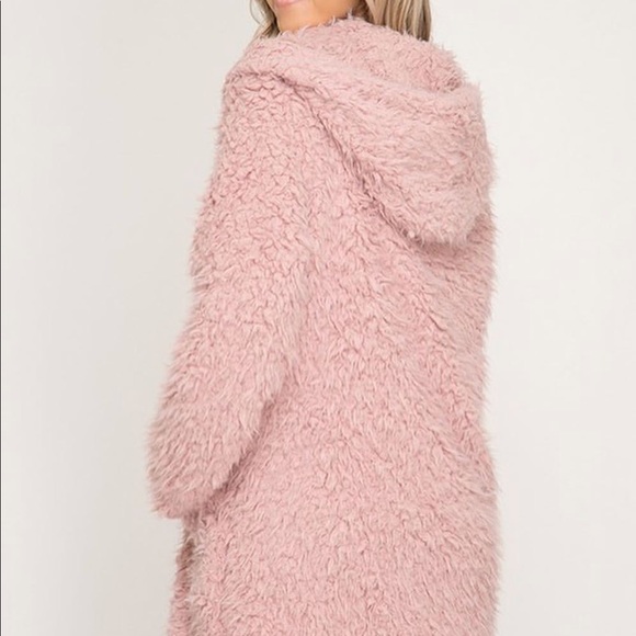 Faux fur jacket - Picture 2 of 4